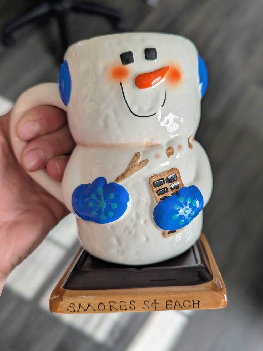 Cute Snowman S'mores Mug